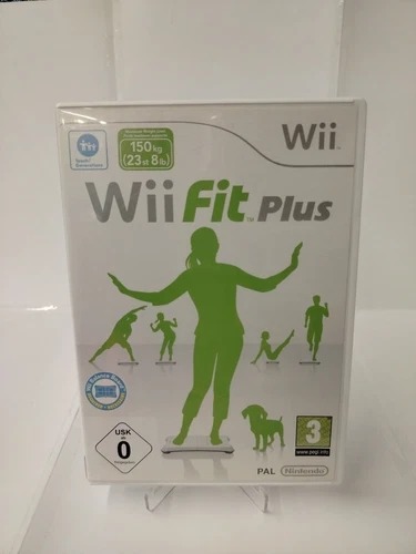 Wii Fit Plus Nintendo Wii Triangolo Viola Ottime Condizioni Senza Manuali